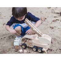 Wooden Fire Truck Toy