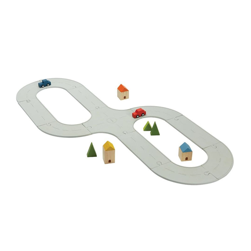 Rubber Road + Rail Toy Set - Medium