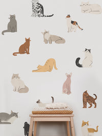 Cats Wall Decal Set