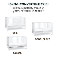 Birdie 3-in-1 Convertible Crib