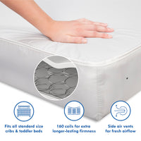 DaVinci Deluxe Coil Dual-sided Crib & Toddler Mattress - Project Nursery