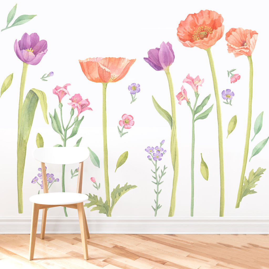 Make A Meadow Wall Decal Set - Large