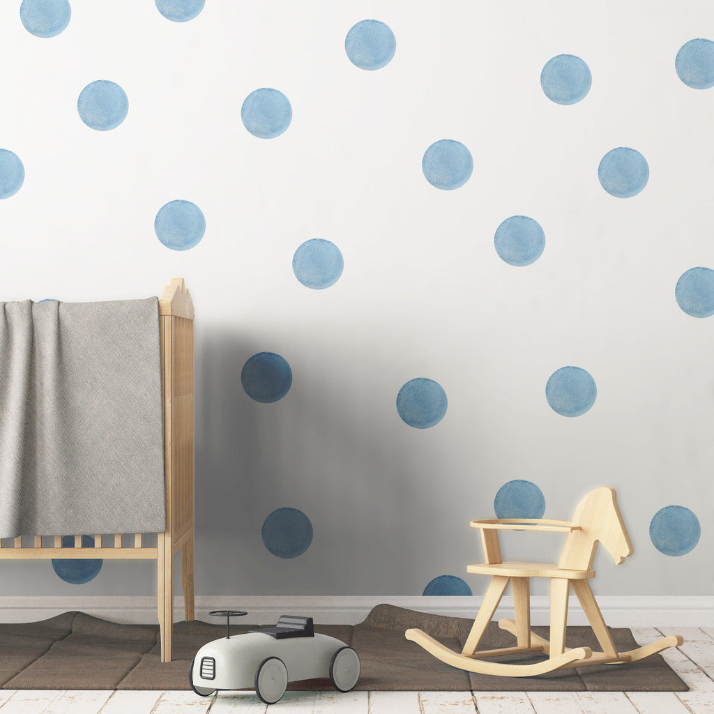 Keristen Dot Whiteboard Wall Decal (Set of 6) Ebern Designs Color: Teal