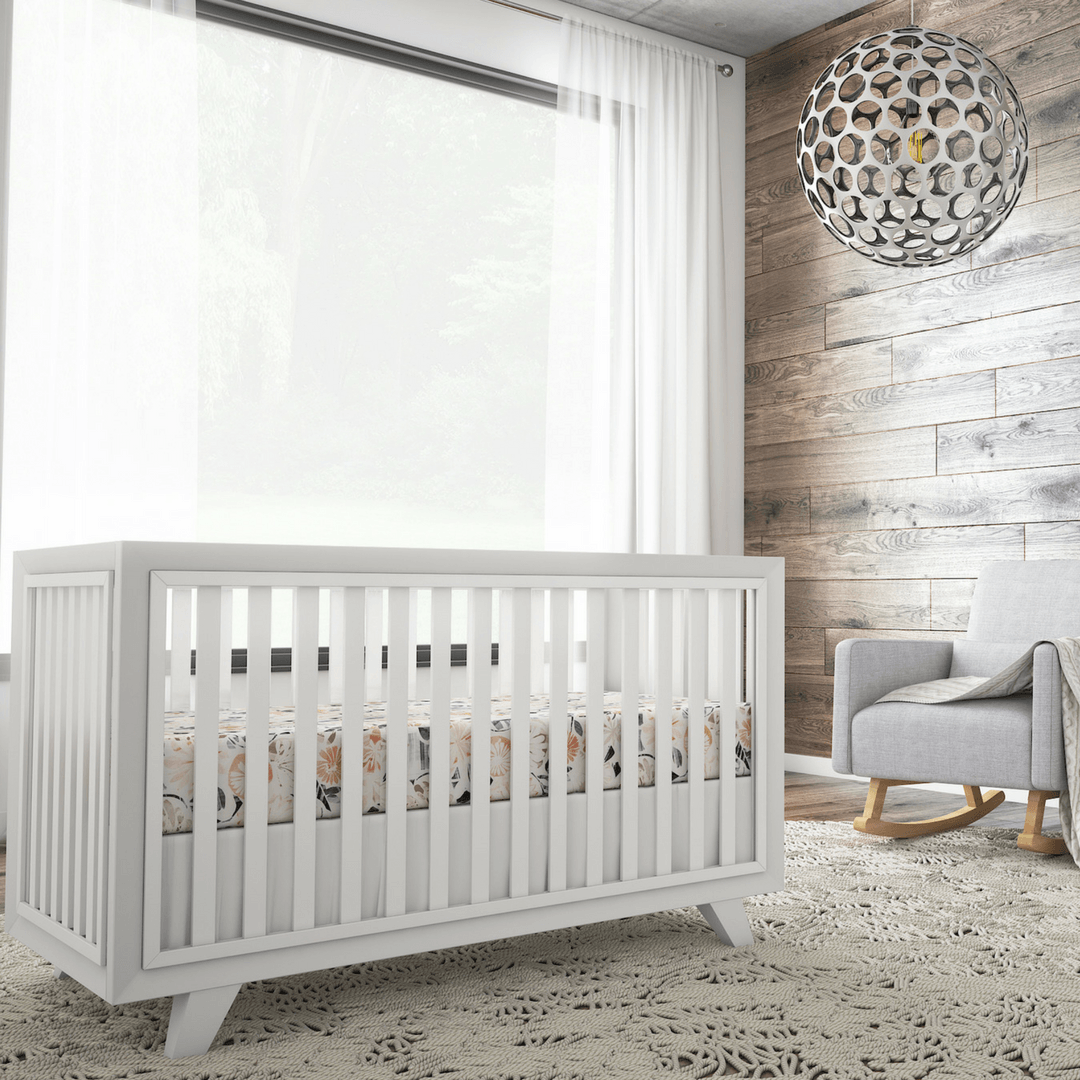 Project Nursery Wooster Crib in Pure White - Project Nursery