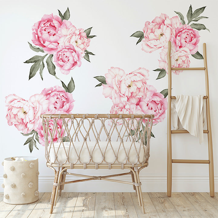 Everlasting Peony Wall Decals – Project Nursery