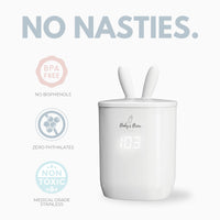 The Baby's Brew Portable Bottle Warmer Pro + Formula Dispenser Set