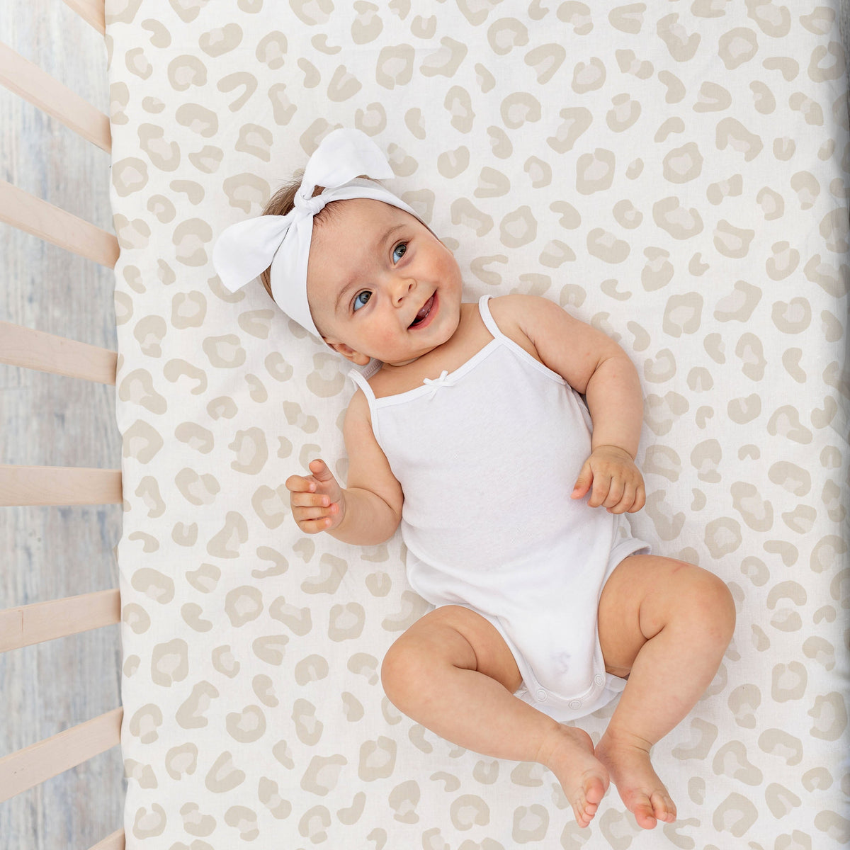 Wild Organic Crib Sheet