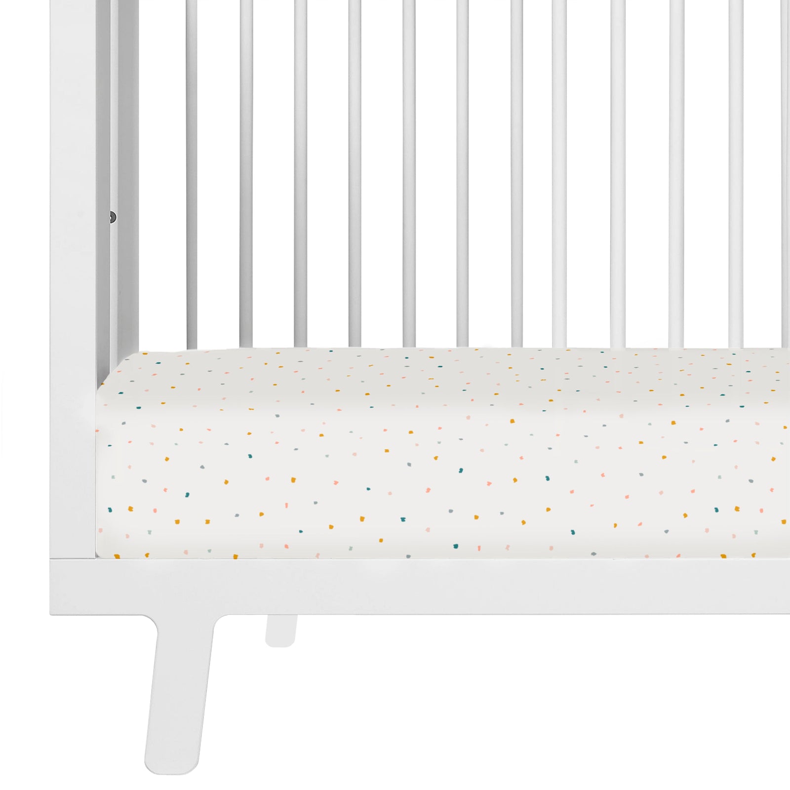 Dotty Organic Crib Sheet
