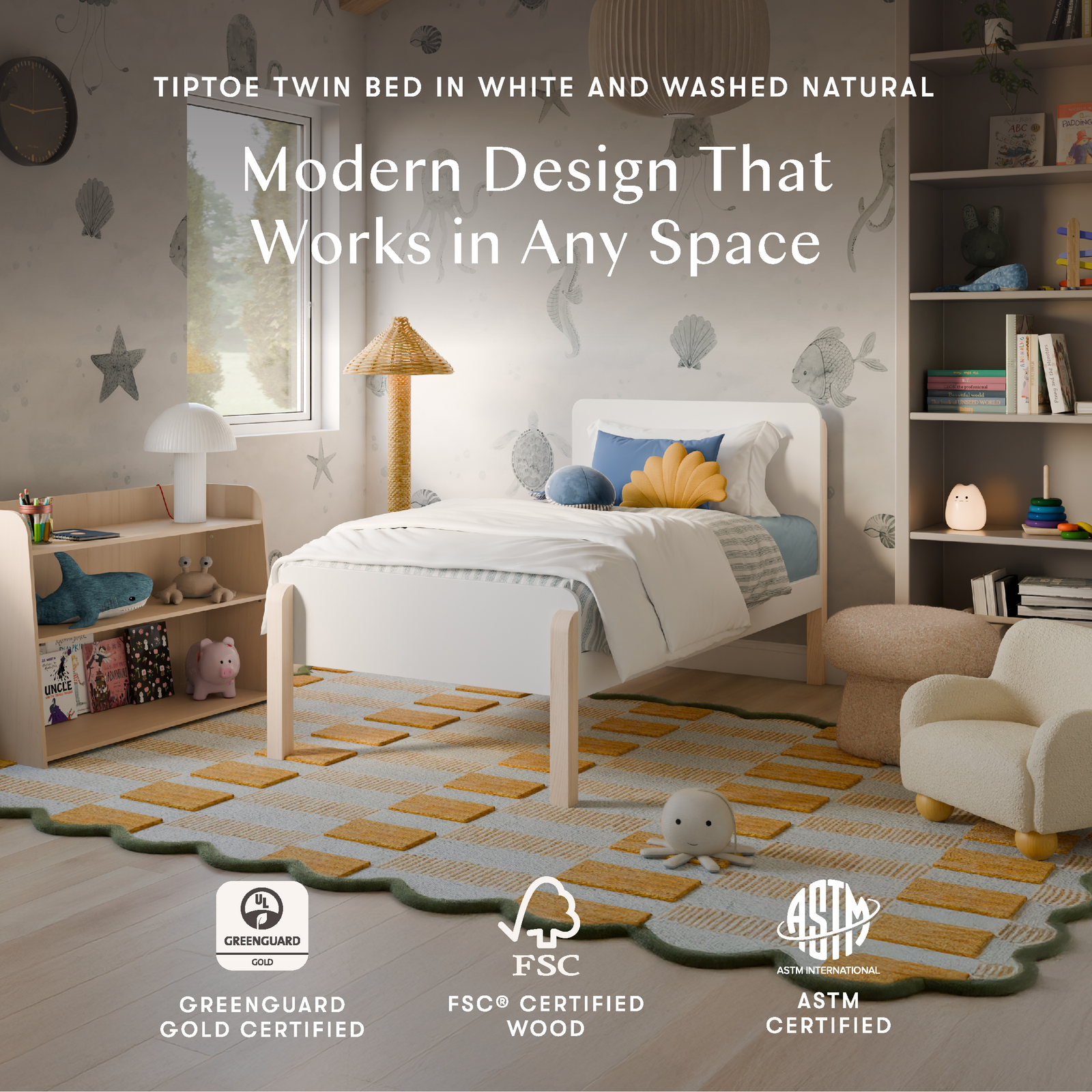 TipToe Twin Bed