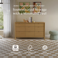 Bondi 9-Drawer Extra Wide Assembled Dresser (61")