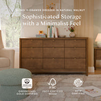 Bondi 9-Drawer Extra Wide Assembled Dresser (61")