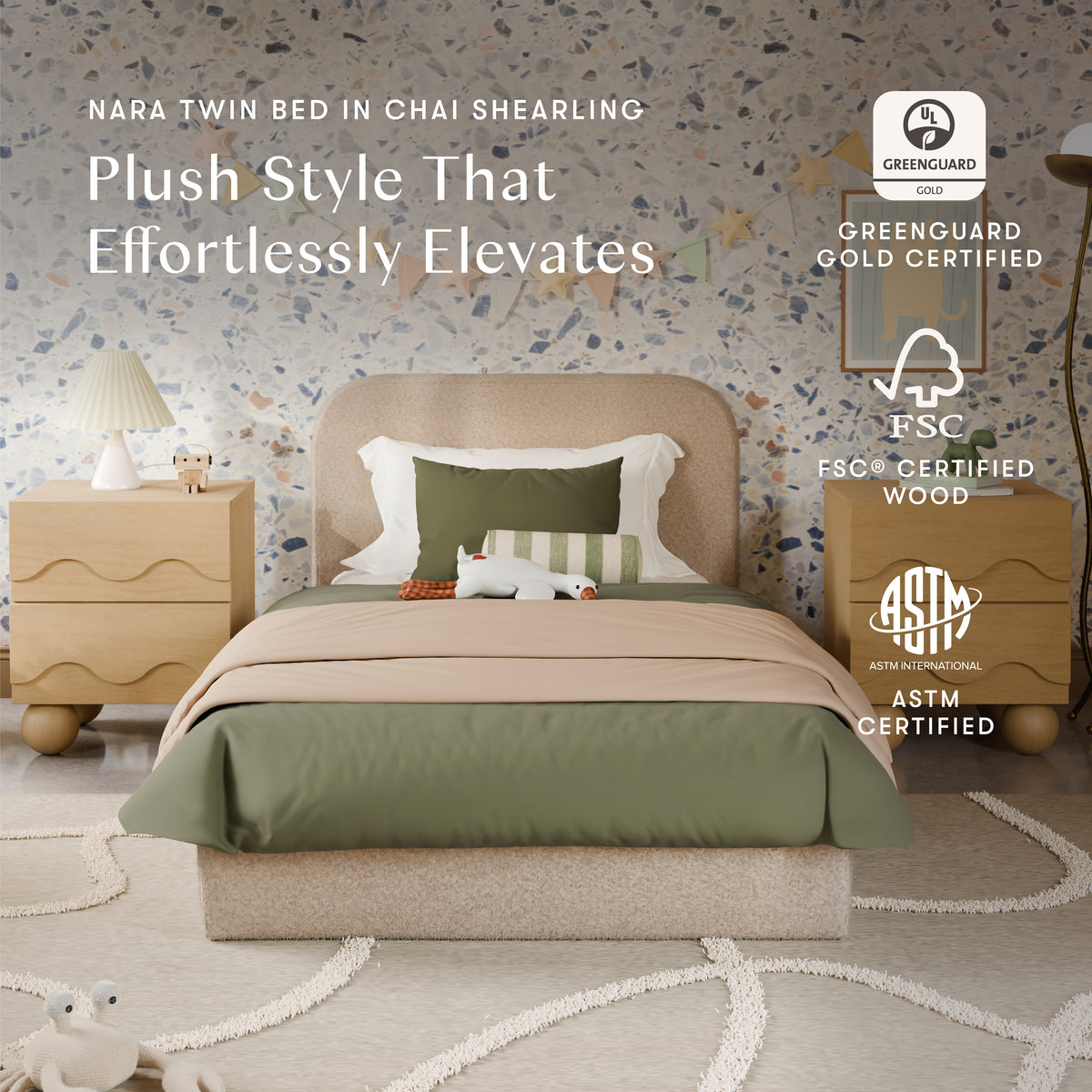 Nara Twin Bed