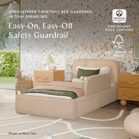 Upholstered Twin/Full Bed Guardrail