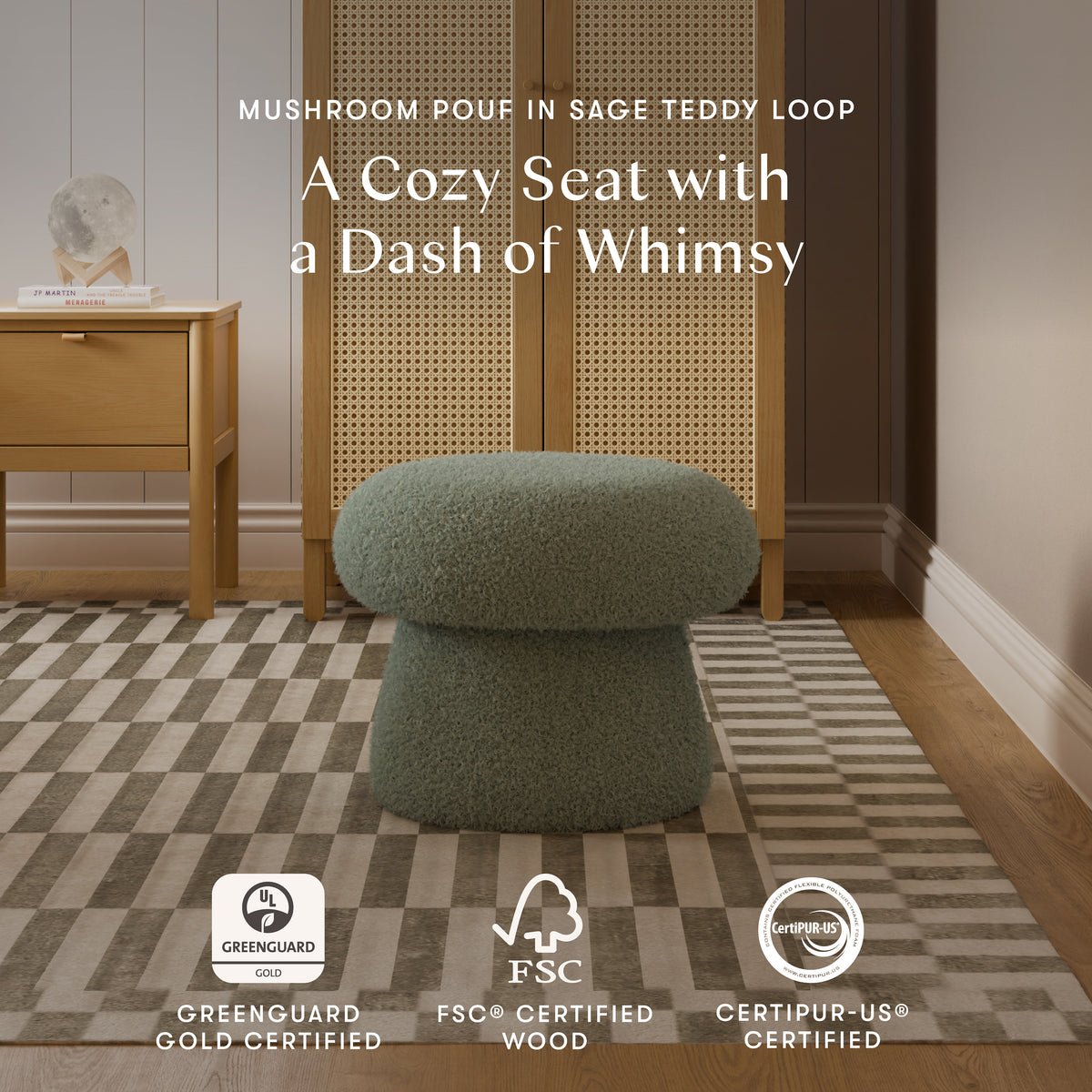Mushroom Pouf