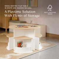 Nessa Nesting Play Table + Chair Set