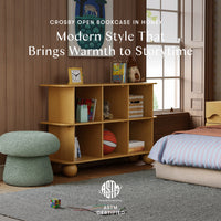 Crosby Open Bookcase