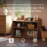 Melo Montessori-Inspired Bookcase
