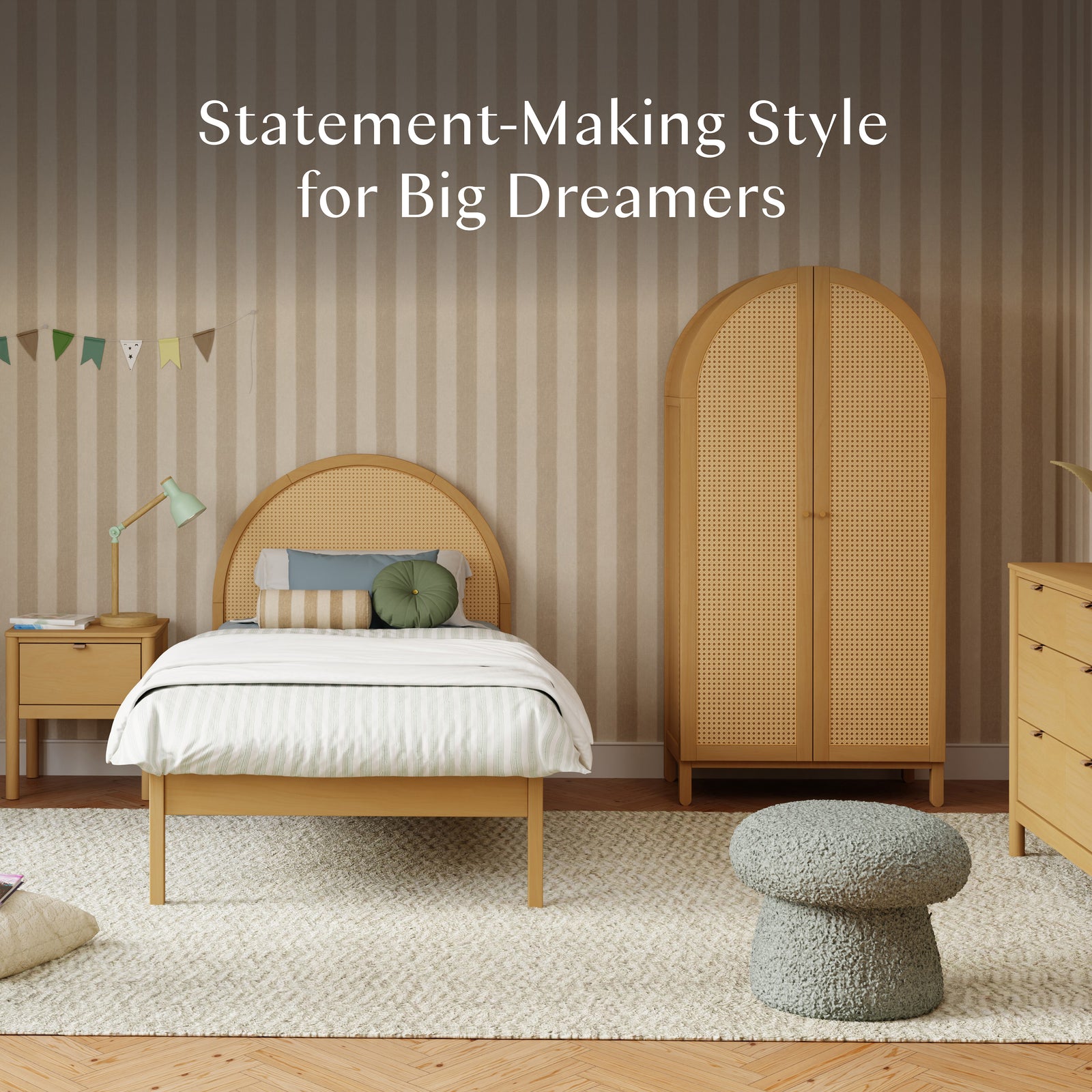 Bondi Cane Twin Bed