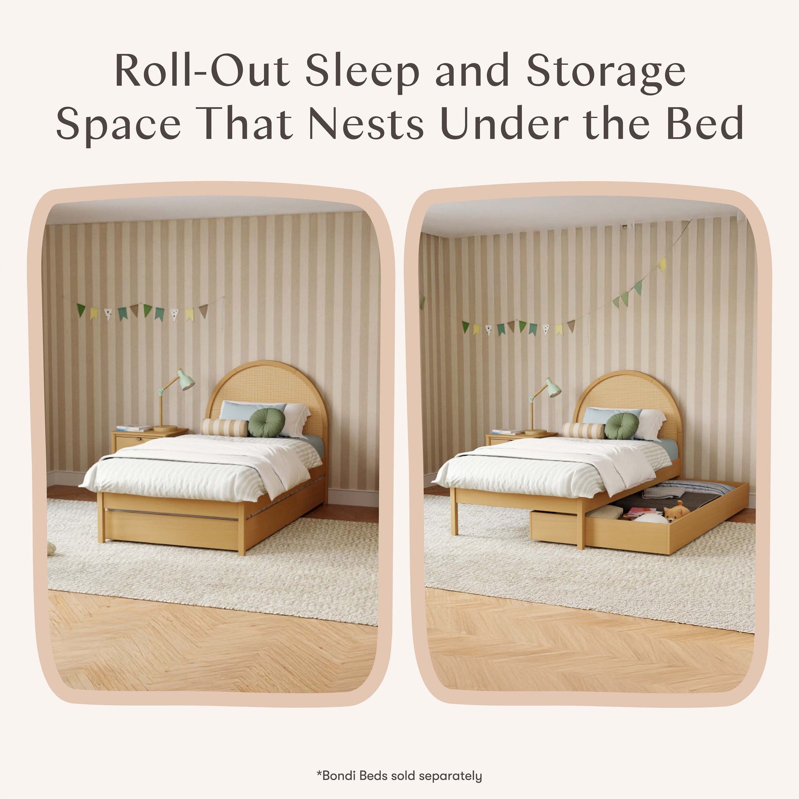 Twin Storage Trundle Bed