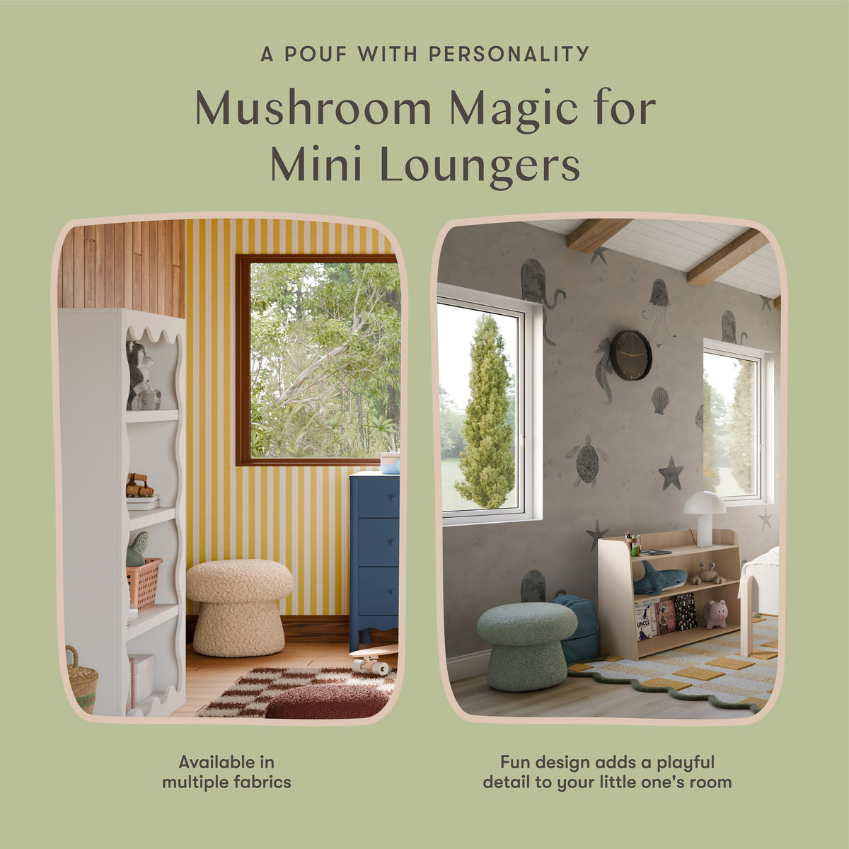Mushroom Pouf