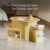 Nessa Nesting Play Table + Chair Set