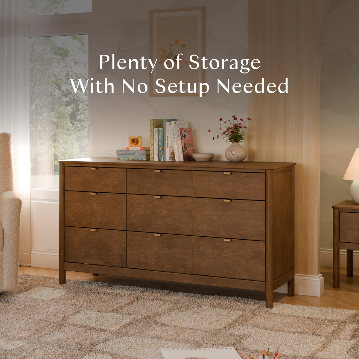 Bondi 9-Drawer Extra Wide Assembled Dresser (61")
