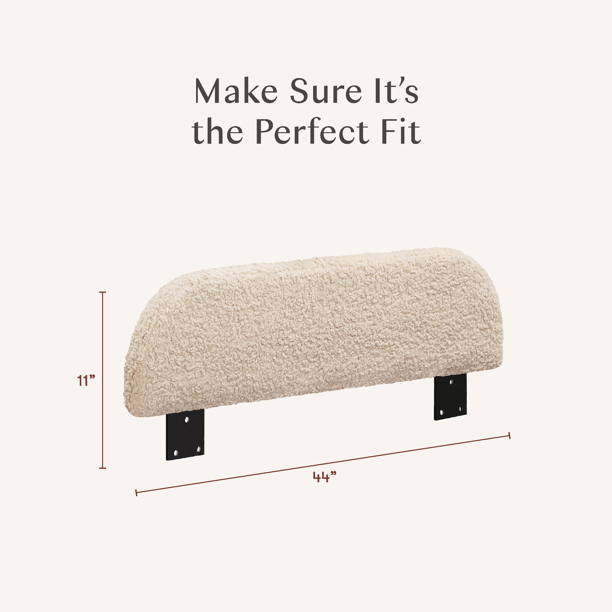 Upholstered Twin/Full Bed Guardrail