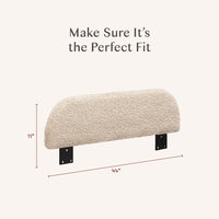 Upholstered Twin/Full Bed Guardrail