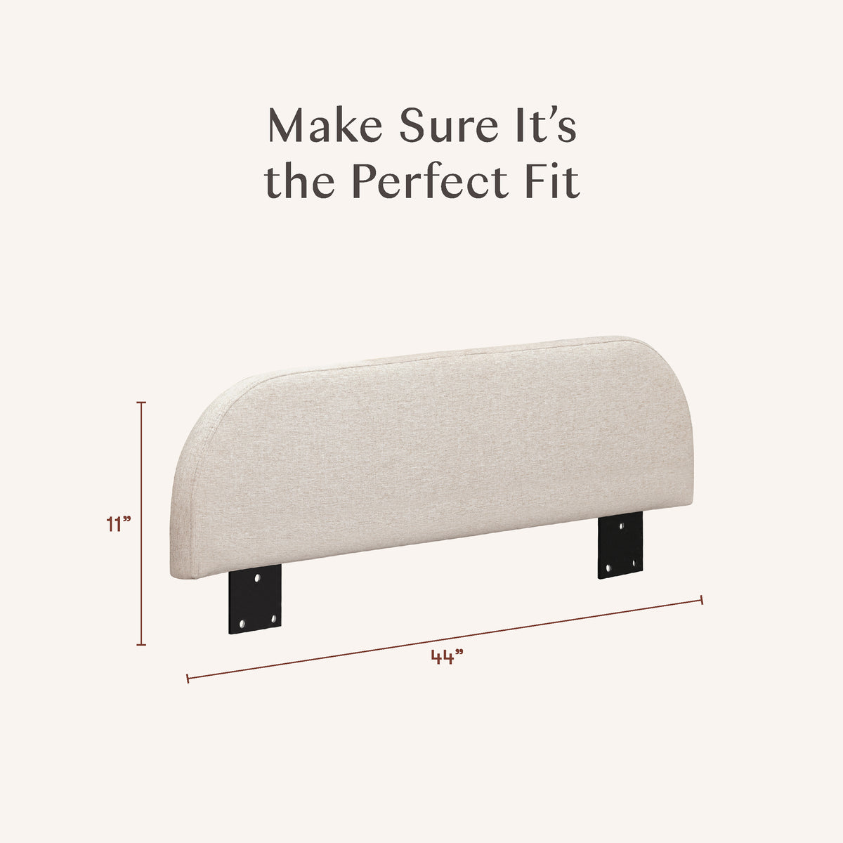 Upholstered Twin/Full Bed Guardrail