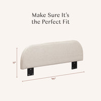 Upholstered Twin/Full Bed Guardrail