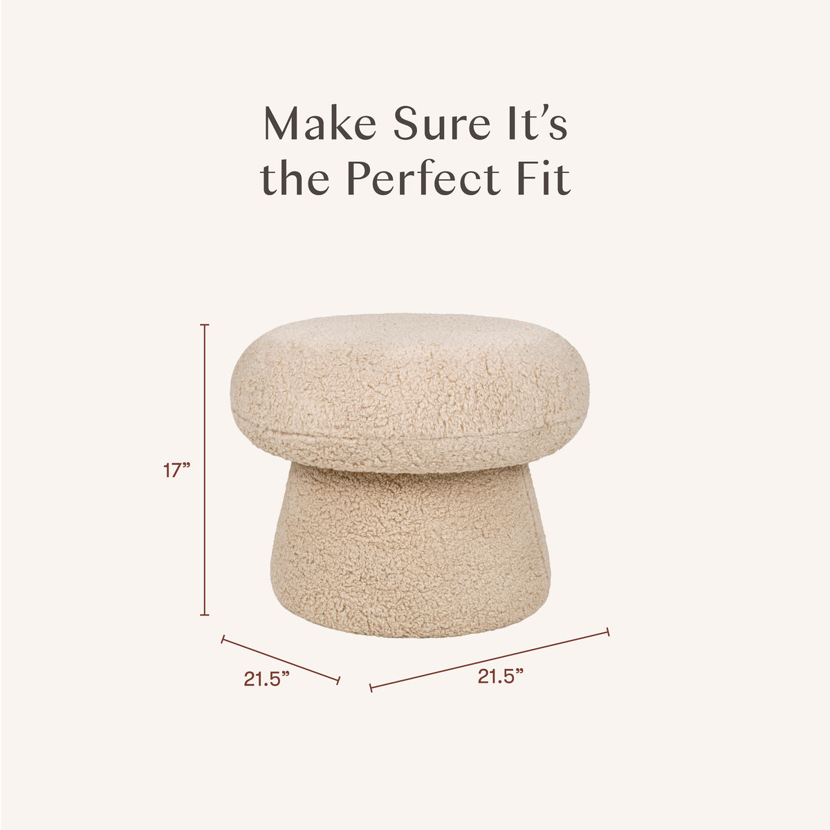 Mushroom Pouf