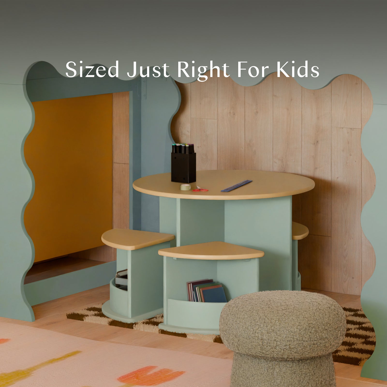 Nessa Nesting Play Table + Chair Set