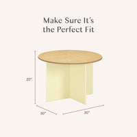 Nessa Nesting Play Table + Chair Set