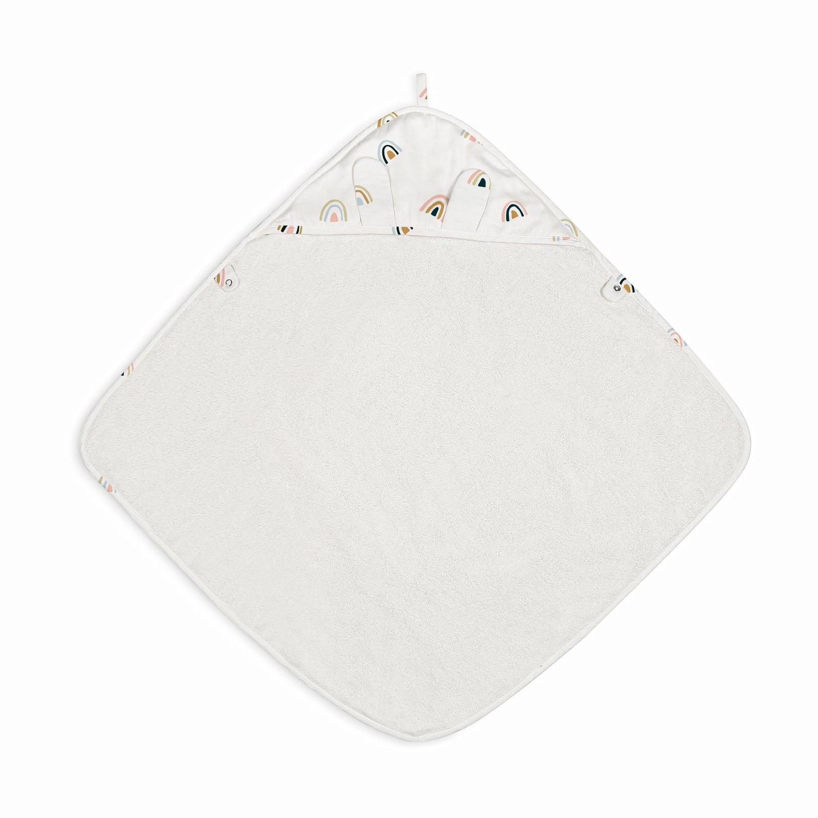 Rainbow Organic Baby Towel