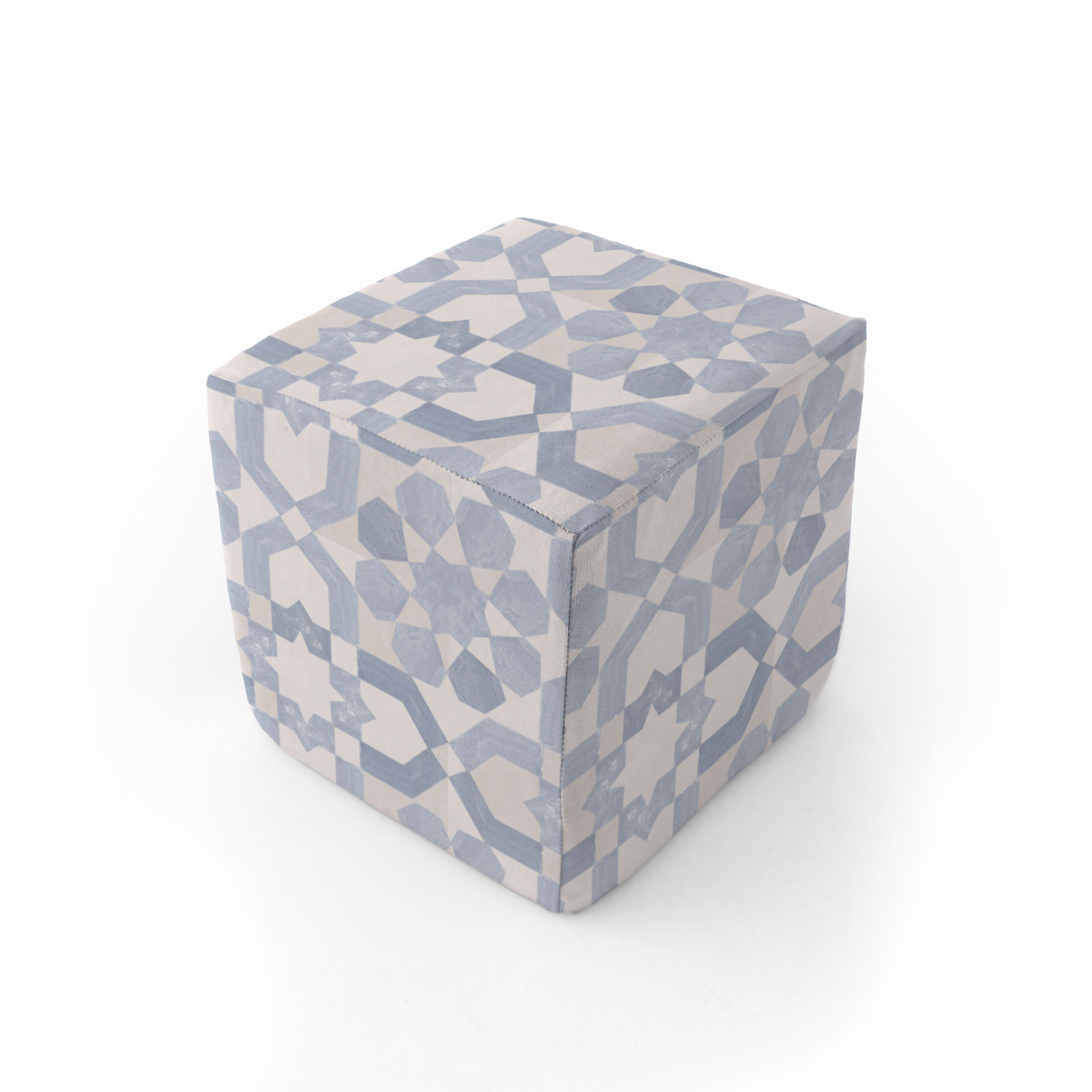 Blue Tile Play Cube