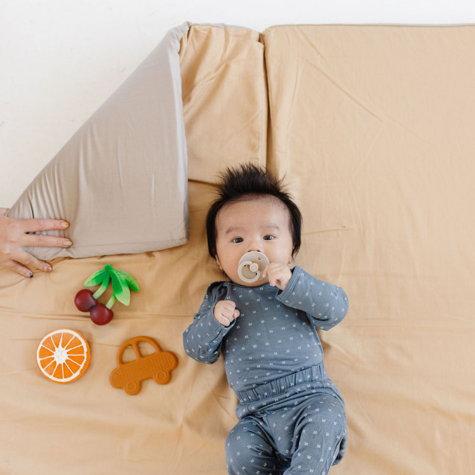 Cloud + Sandcastle Padded Play Mat