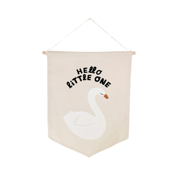 Hello Little One Hanging Sign