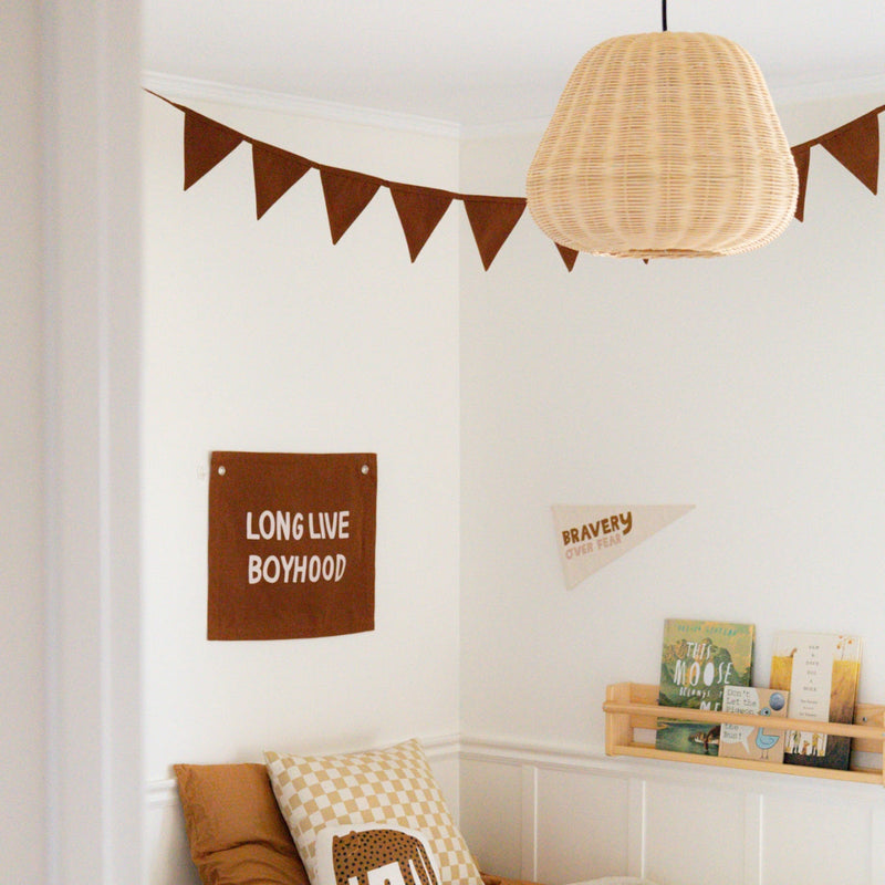 Canvas Triangle Bunting