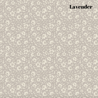 Lavender Floral Wallpaper