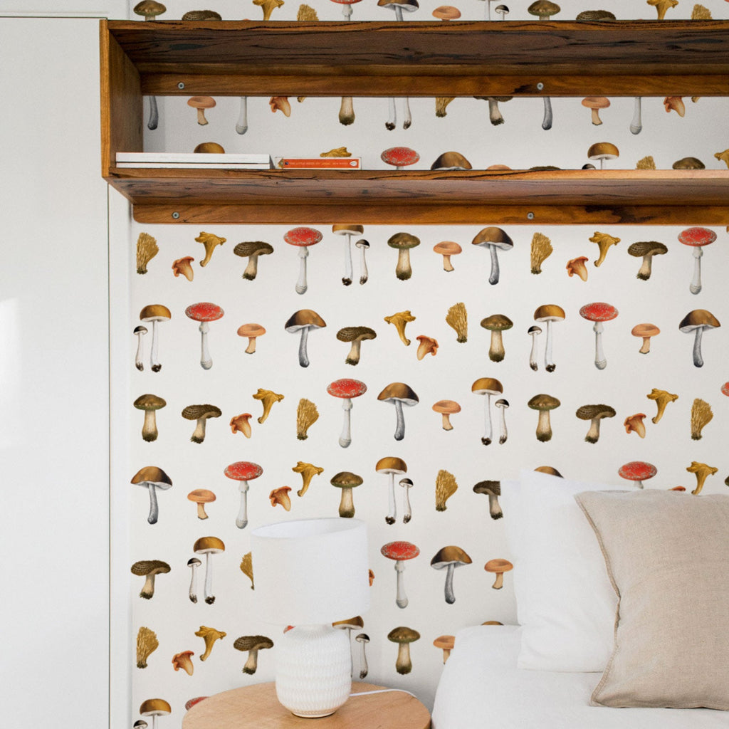 Wild Mushrooms Wallpaper