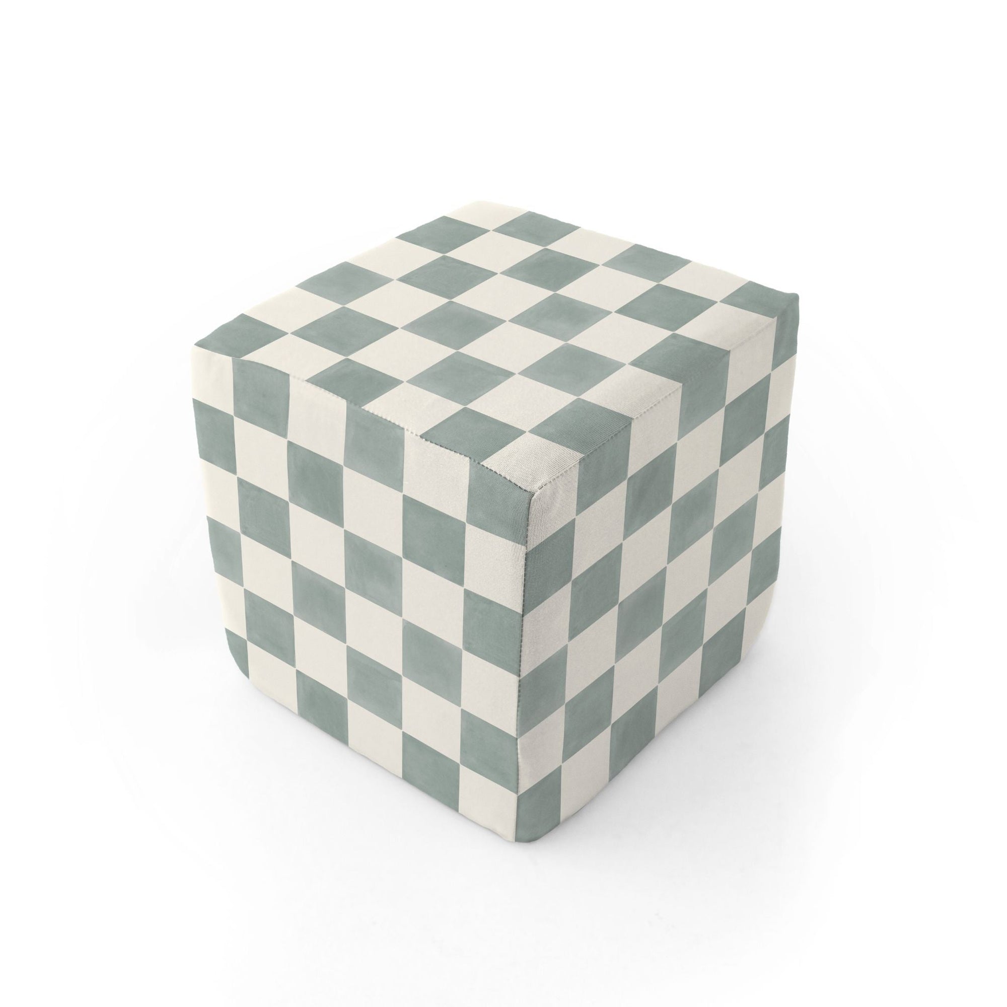 Toki Kids x Project Nursery Checker Play Cube - Matcha