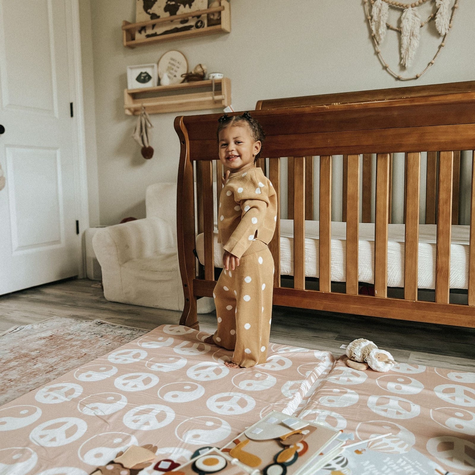 Yin Yang Padded Play Mat
