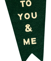 Feels Like the World Belongs to You + Me Fishtail Pennant