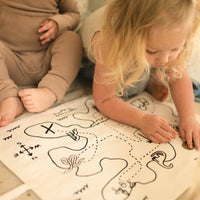 Canvas Treasure Map Toy