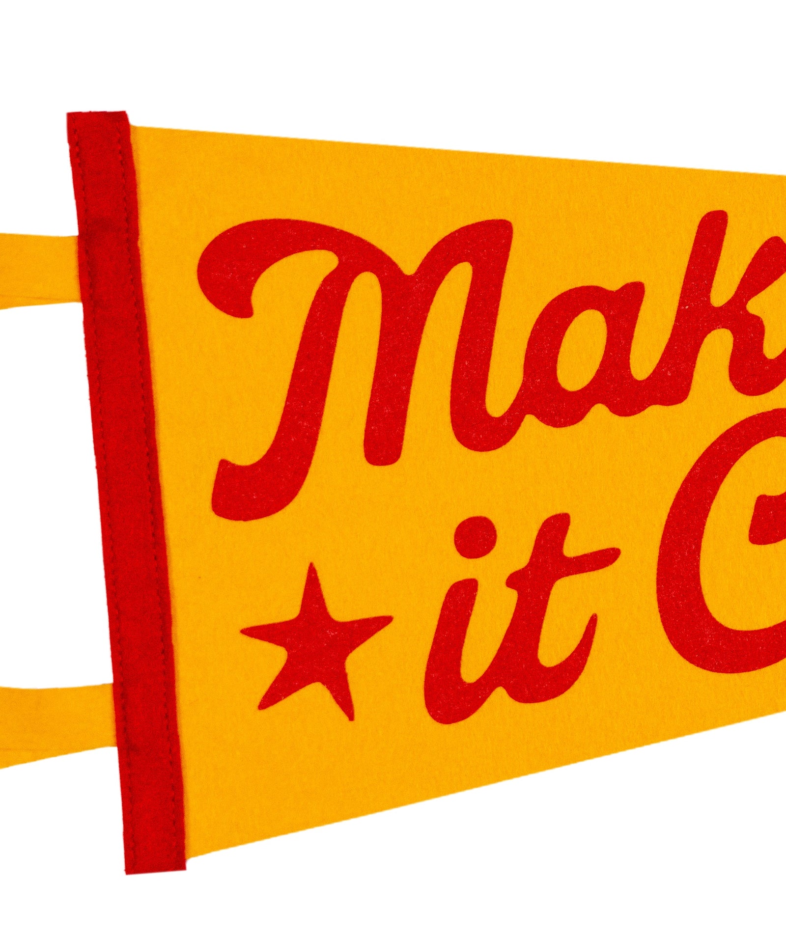 Make It Count Pennant