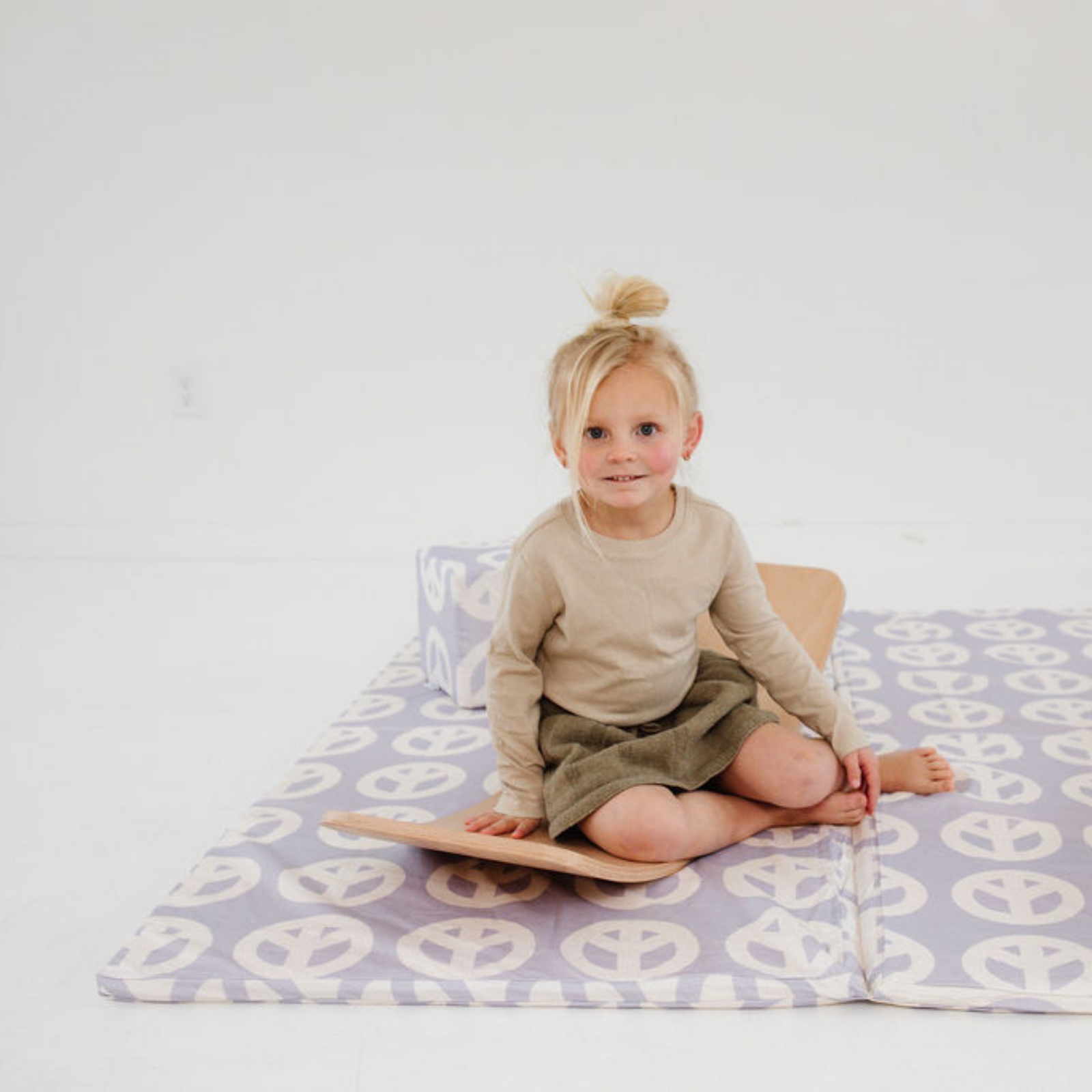 Peace Sign Padded Play Mat