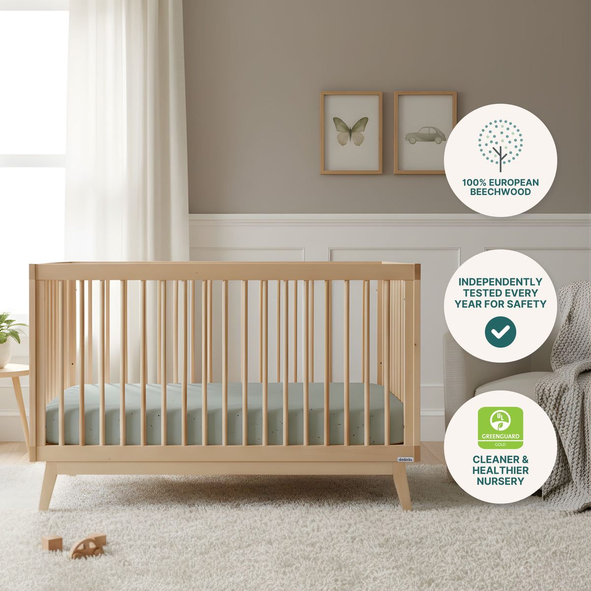 Soho 3-in-1 Convertible Crib