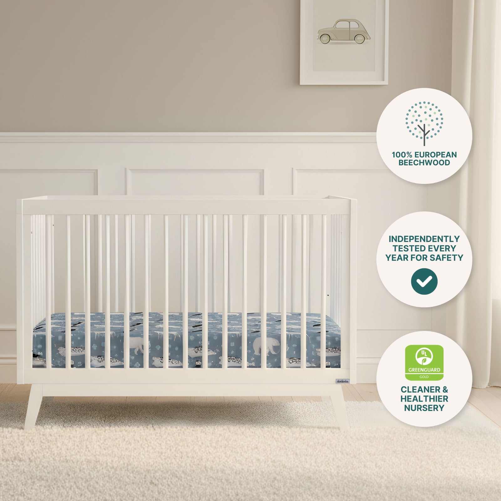 Soho 3-in-1 Convertible Crib