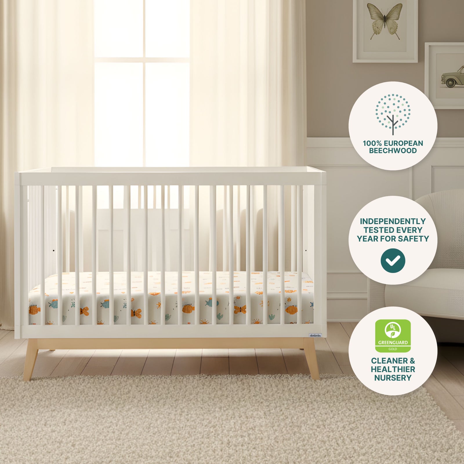 Soho 3-in-1 Convertible Crib