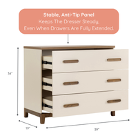 Lala Little 3-Drawer Dresser